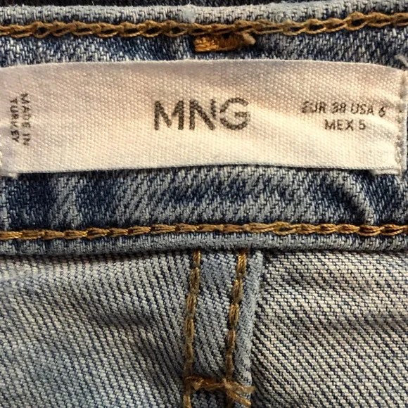 MANGO Claudia Slim Crop Ankle Jeans (6) - Picture 6 of 17